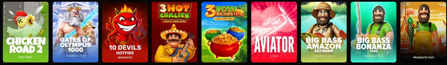 USpin Casino Slots en automaten